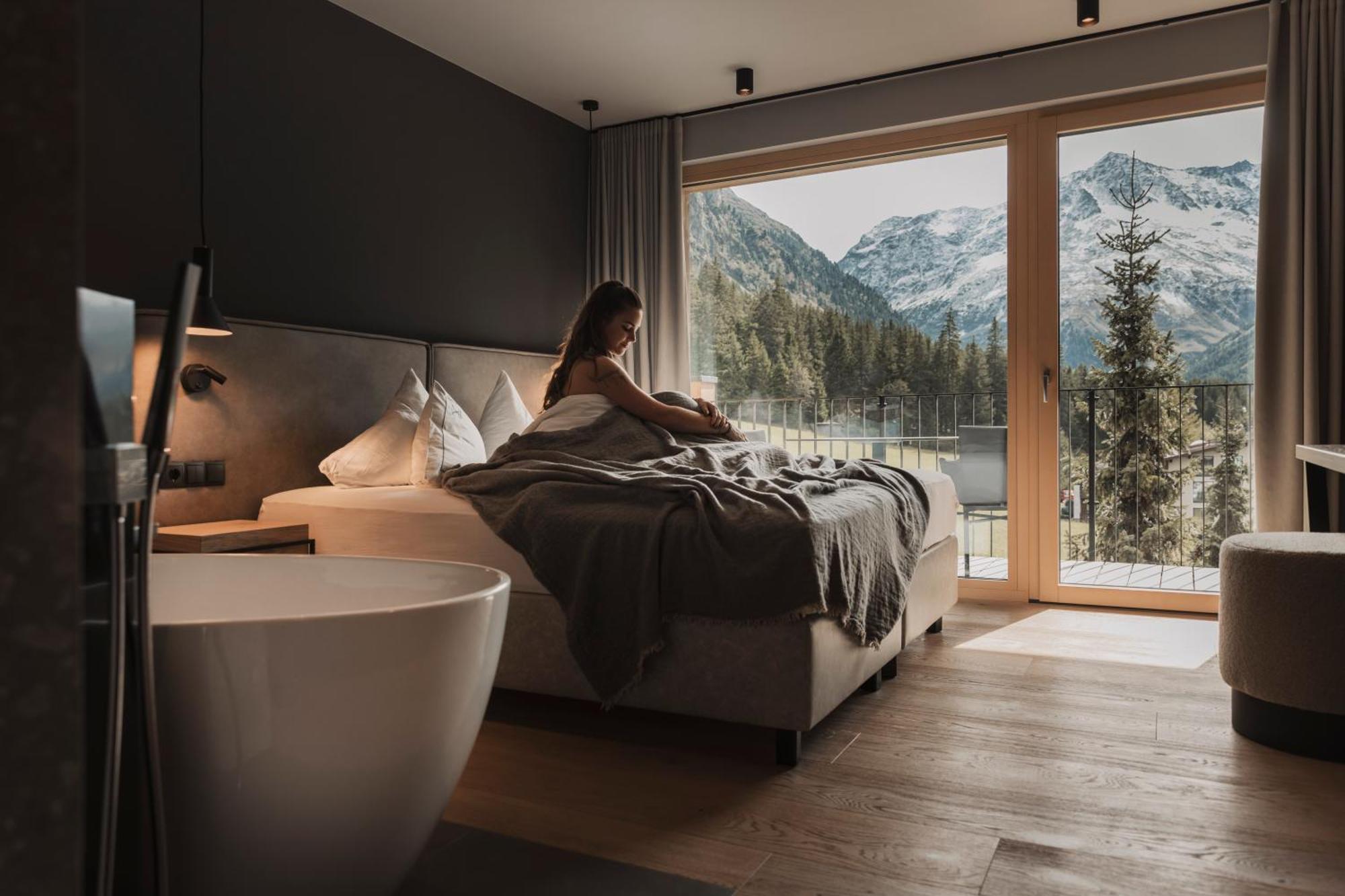Alpine Resort Sportalm Sankt Leonhard im Pitztal Ngoại thất bức ảnh